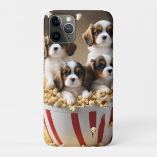 ケシのスパニエル犬の子犬たち iPhone 11 PROケース