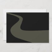 ケシのバルミツワー赤いオズの魔法使いの招待状 招待状 (裏面)