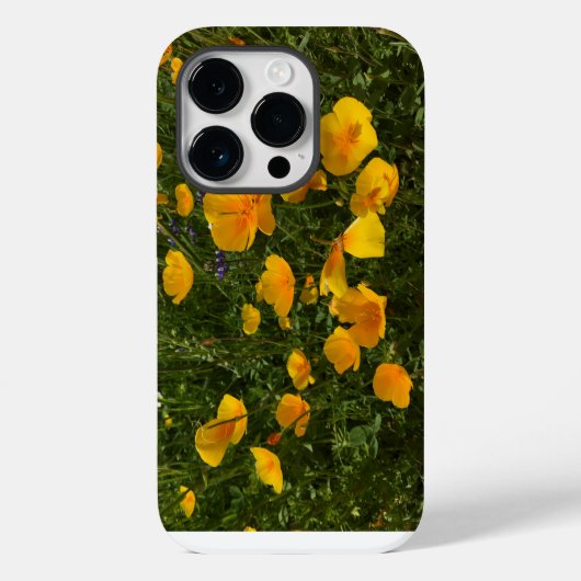 ケシのフィールドiPhoneケース Case-Mate iPhoneケース (裏面)