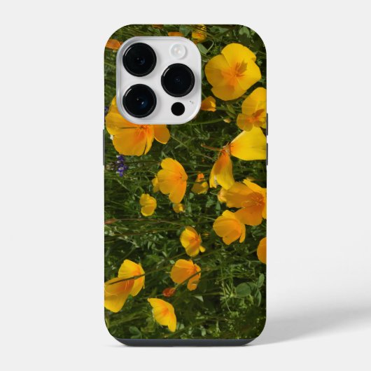 ケシのフィールドiPhoneケース iPhoneケース (裏面)