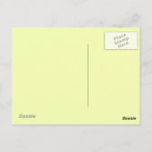 ケシのポストカードに入る ポストカード (裏面)