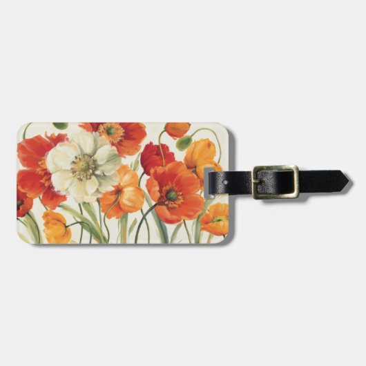 ケシのメロディー ラゲッジタグ (正面横)