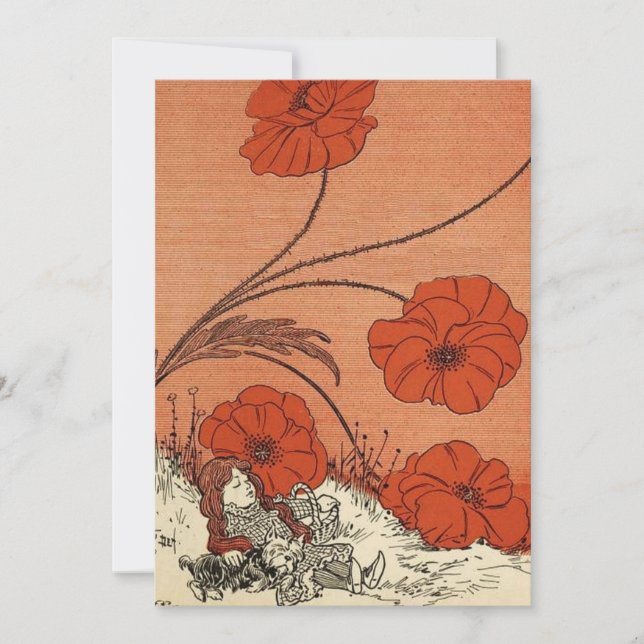 ケシの中のオズ・ドロシーとトトの魔法使い (正面)