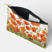 ケシの列 アクセサリーポーチ (見開き)