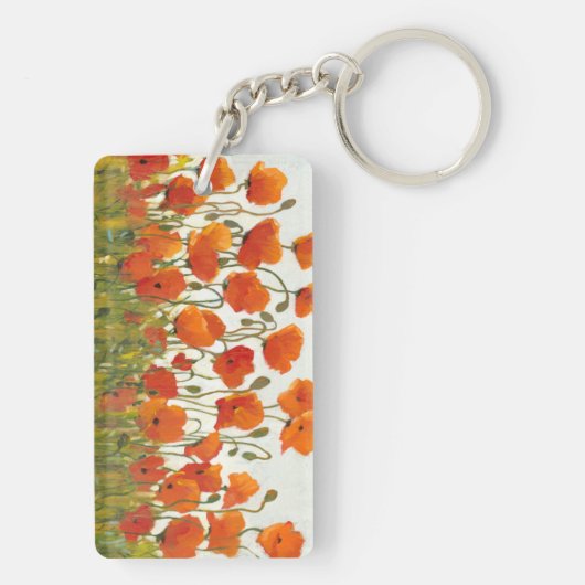 ケシの列 キーホルダー (裏面)