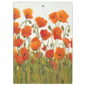 ケシの列 クリップボード (裏面)