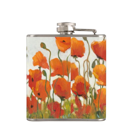 ケシの列 フラスク (裏面)