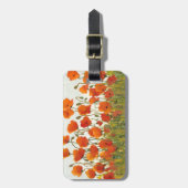 ケシの列 ラゲッジタグ (正面縦)