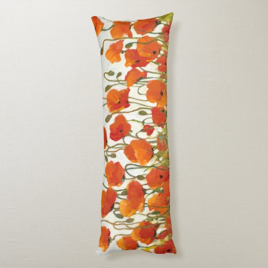 ケシの列I ボディピロー (裏面 (縦))