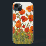 ケシの列I iPhone 13ケース<br><div class="desc">花柄</div>