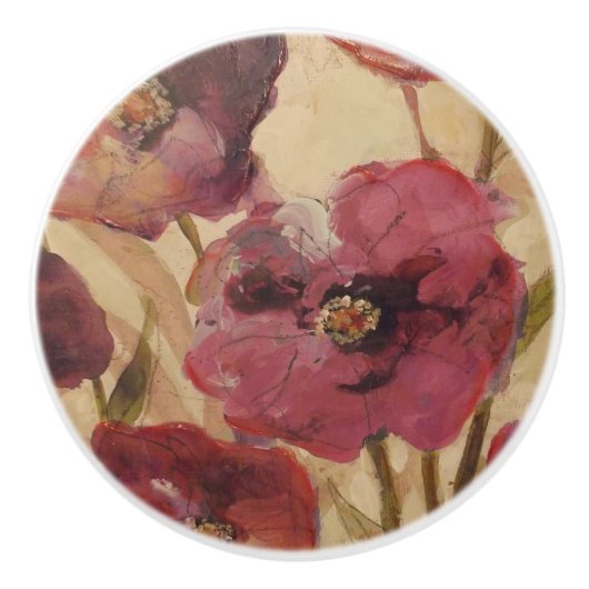 ケシの台所寝室 セラミックノブ (正面)