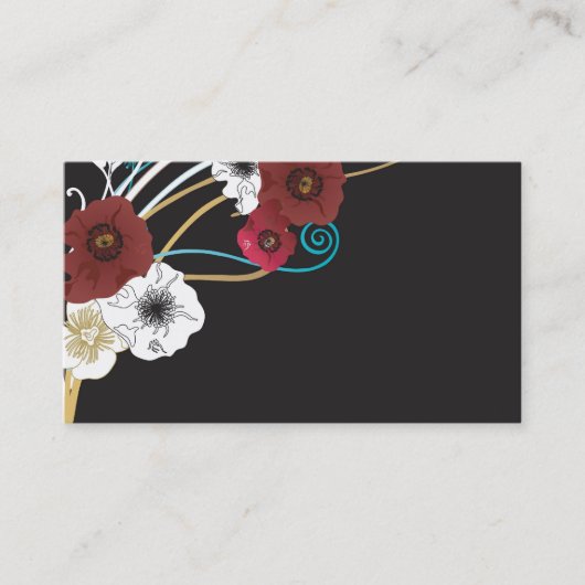 ケシの名刺 名刺 (正面)