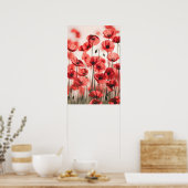 ケシの囁き ポスター (キッチン)