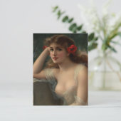 ケシの女の子 ポストカード (スタンド正面)