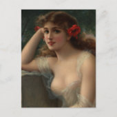 ケシの女の子 ポストカード (正面)
