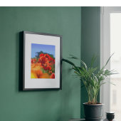 ケシの家 – 油絵 フォトプリント           