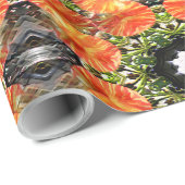 ケシの庭….. ラッピングペーパー (ロールコーナー)