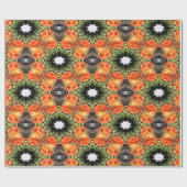 ケシの庭….. ラッピングペーパー (フラット)