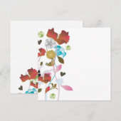 ケシの招待状 招待状 (正面/裏面)