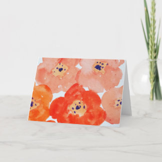 ケシの挨拶状 カード