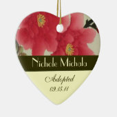 ケシの採用の発表の記念品 セラミックオーナメント (右)