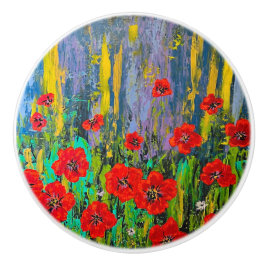 ケシの摘み取り セラミックノブ