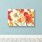 ケシの旋律 キャンバスプリント (インサイチュ (ウッドフロア))