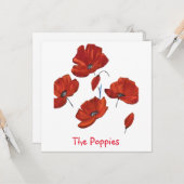 ケシの木 カード (正面/裏面インサイチュ)