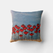 ケシの海 クッション (裏面)