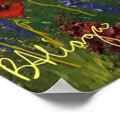 ケシの美しい愛を広げる ポスター (角)