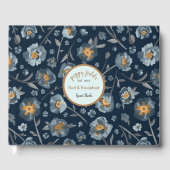 ケシの花の模様 ゲストブック (正面)