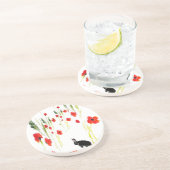 ケシの花バニーラビット コースター (側面)