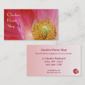 ケシの花屋 名刺 (正面/裏面)