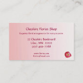 ケシの花屋 名刺 (裏面)