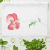ケシの花 キッチンタオル (折り畳み)