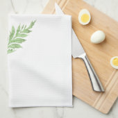 ケシの花 キッチンタオル (四つ折り)