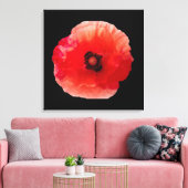 ケシの花 キャンバスプリント (インサイチュ (リビング))