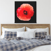 ケシの花 キャンバスプリント (インサイチュ (寝室))