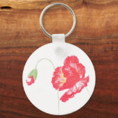 ケシの花 キーホルダー (正面)