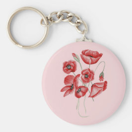 ケシの花 キーホルダー