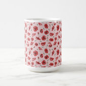 ケシの花 コーヒーマグカップ (中央)