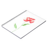 ケシの花 ノートブック (左側)