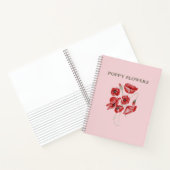 ケシの花 ノートブック (内部)