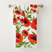 ケシの花 バスタオルセット (インサイチュ)