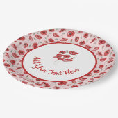 ケシの花 ペーパープレート (アングル)