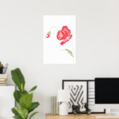 ケシの花 ポスター (ホームオフィス)
