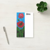 ケシの花 ポストイット (オフィス)