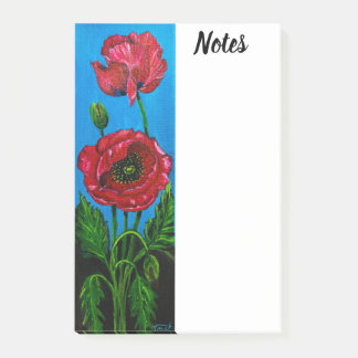ケシの花 ポストイット
