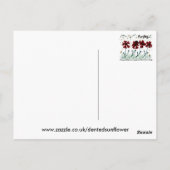 ケシの花 ポストカード (裏面)