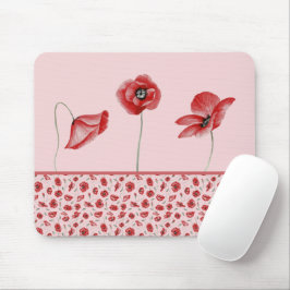 ケシの花 マウスパッド